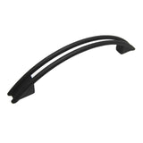 Main View of a Black 3-3/4" Hole Centers Handle Cabinet Pull from Keystone Accents H473