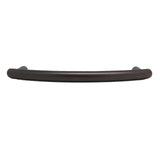 Top View of an Oil Rubbed Bronze 3-3/4" Hole Centers Cabinet Pull from Keystone Accents H390