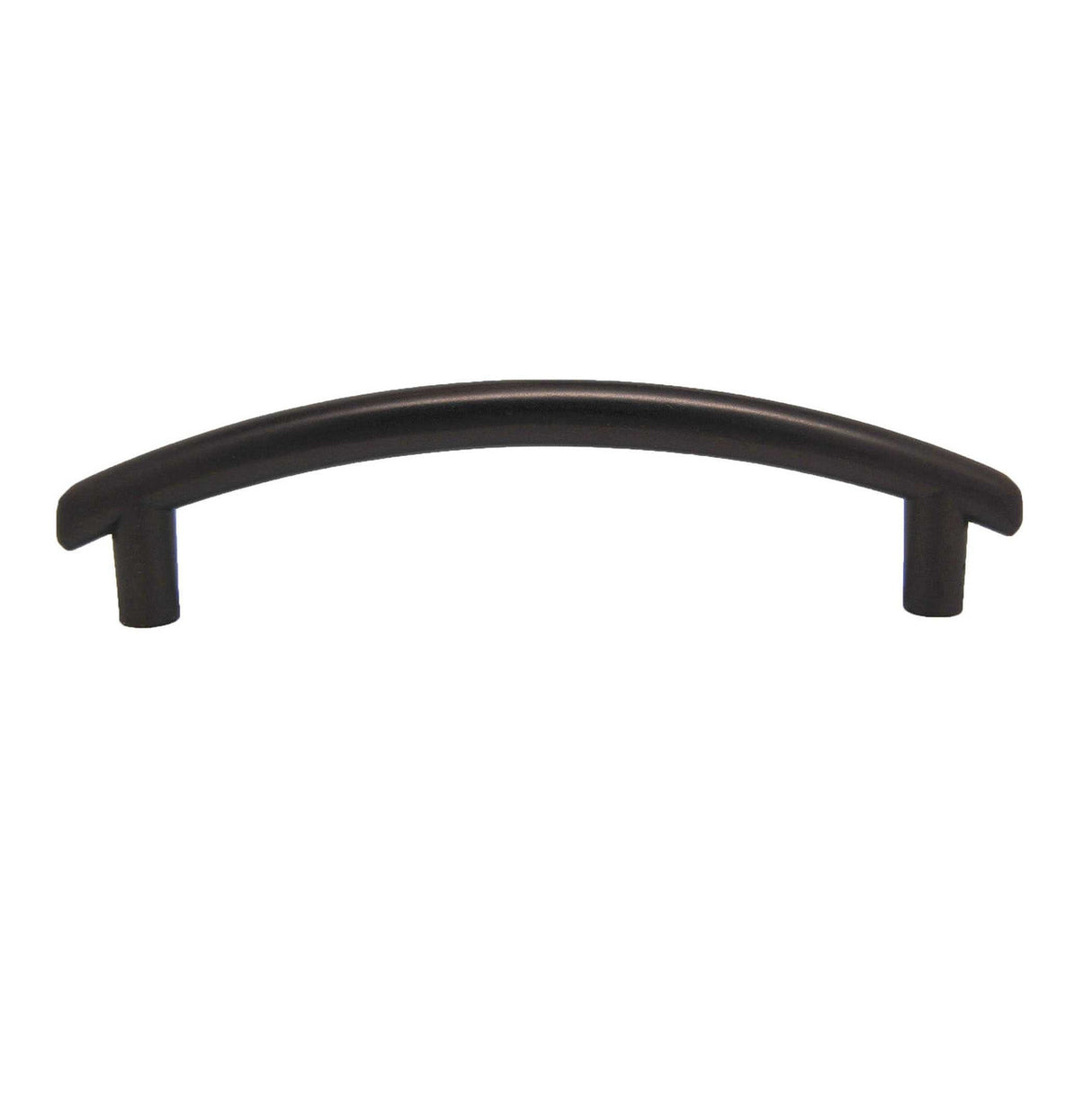 Side View of an Oil Rubbed Bronze 3-3/4" Hole Centers Cabinet Pull from Keystone Accents H390