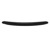 Top View of a Black 5-1/16" Hole Centers Arch Cabinet Pull from Keystone Accents H354