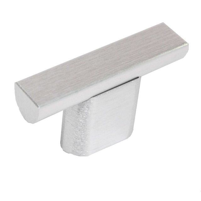 Main View of a Brushed Aluminum 1-15/16" Cabinet Knob from Keystone Accents K204