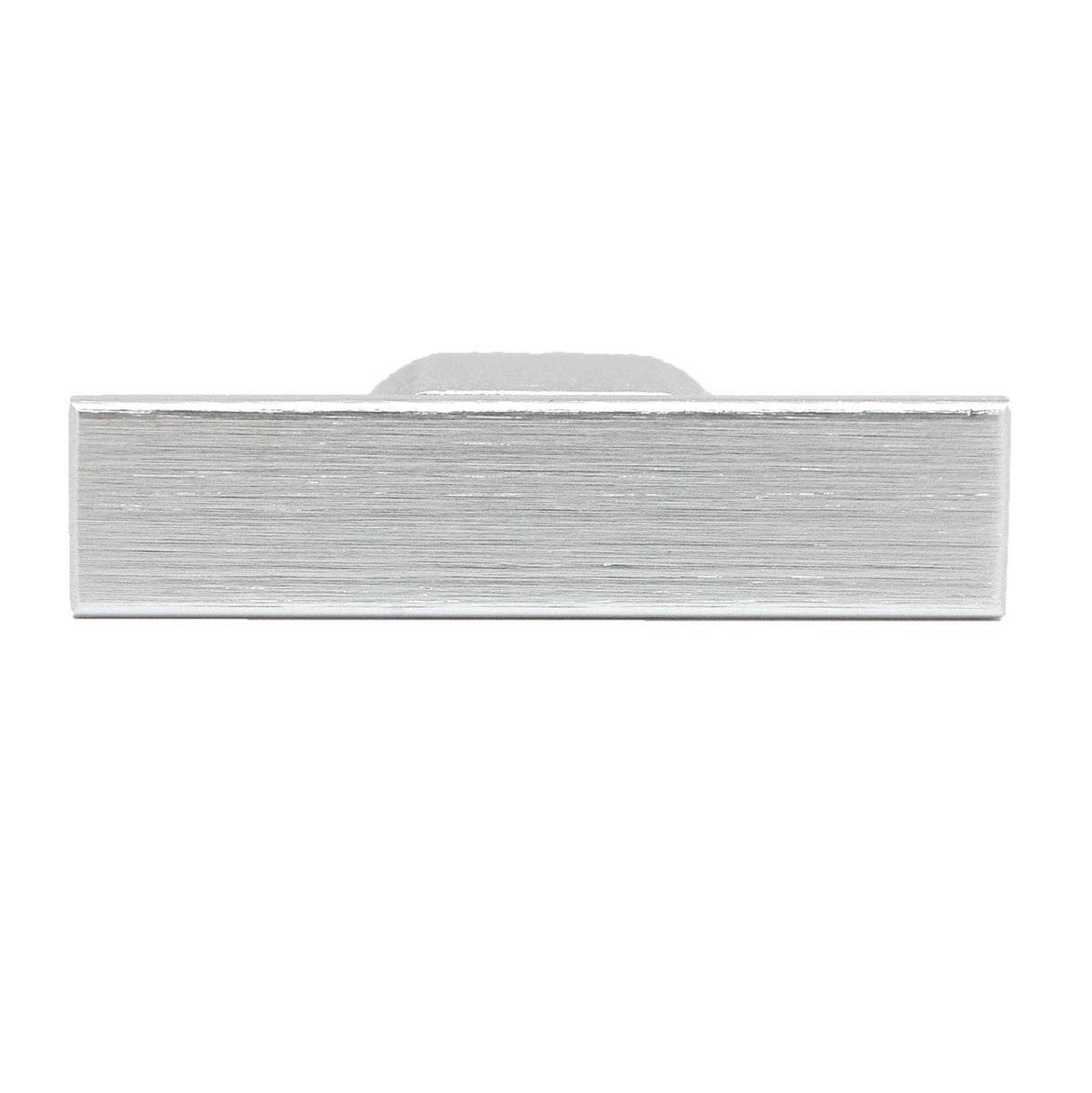 Top View of a Brushed Aluminum 1-15/16" Cabinet Knob from Keystone Accents K204