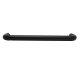 Top View of a Black 5-1/16" Hole Centers Wire Cabinet Pull from Keystone Accents H478