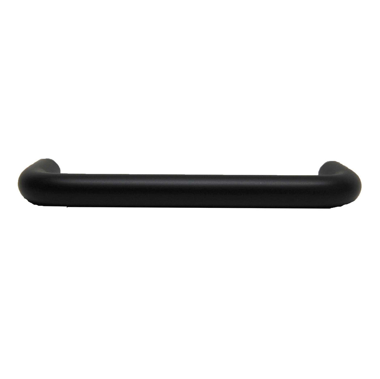 Top View of a Black 3-3/4" Hole Centers Wire Cabinet Pull from Keystone Accents H476