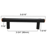 LIBERTY 3-3/4" Center to Center Bar Cabinet Pull - Oil Rubbed Bronze P01012-VBC-C