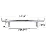 LIBERTY 5-1/16" Center to Center Bar Cabinet Pull - Polished Chrome P01026-PC-C