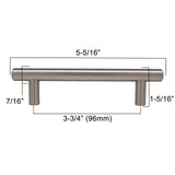 LIBERTY 3-3/4" Center to Center Bar Cabinet Pull - Stainless Steel P01012-SS-C