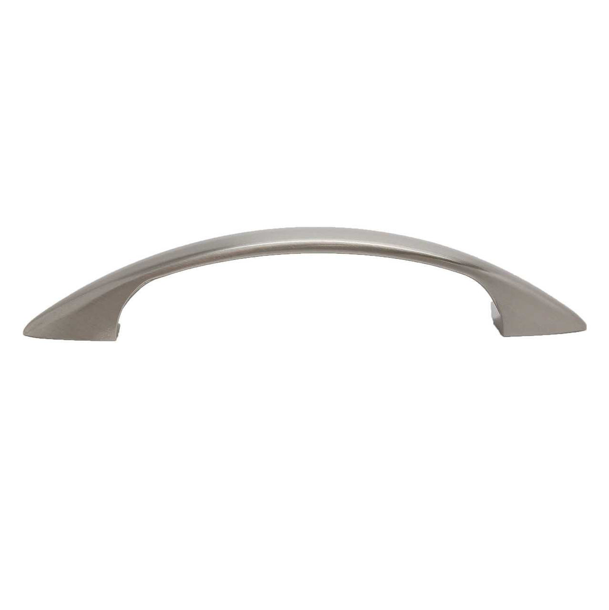 Satin Nickel  Curved Handle Cabinet Pull with 3" Center Holes by Liberty Hardware's Ethan Collection P13101J-SN-C