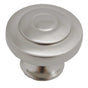 LIBERTY Geary 1-5/16" Ring Round Cabinet Knob - Satin Nickel P29526-SN-C