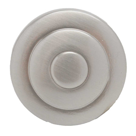 LIBERTY Geary 1-5/16" Ring Round Cabinet Knob - Satin Nickel P29526-SN-C