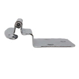 Side View of a Polished Chrome No Spring Face Mount 3/8" Inset Cabinet Hinge from Liberty Hardware Part Number H00930C-CHR-O3