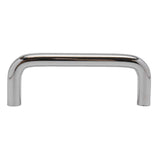 LIBERTY 3" Center to Center Wire Cabinet Pull - Polished Chrome P604DA-PC-C