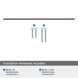 AMEROCK Bar Pulls Cabinet Handle in Matte Black (+13 Sizes)