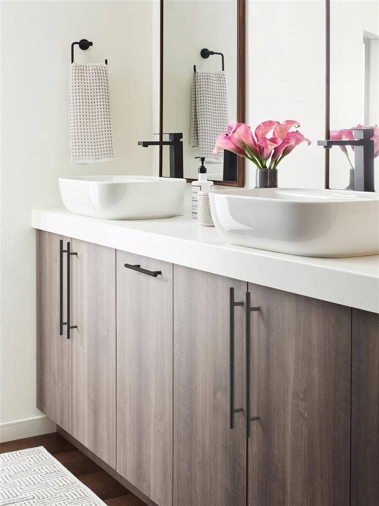 AMEROCK Bar Pulls Cabinet Handle in Matte Black (+13 Sizes)