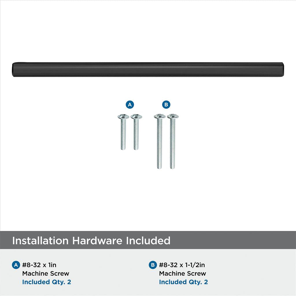 AMEROCK Bar Pulls Cabinet Handle in Matte Black (+13 Sizes)