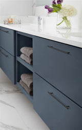 AMEROCK Bar Pulls Cabinet Handle in Matte Black (+13 Sizes)