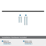 AMEROCK Bar Pulls Cabinet Handle in Matte Black (+13 Sizes)