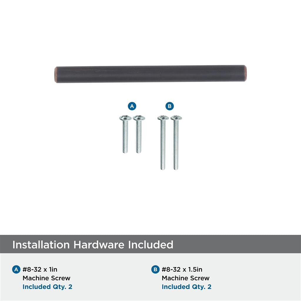 AMEROCK Bar Pulls Cabinet Handle in Oil Rubbed Bronze
