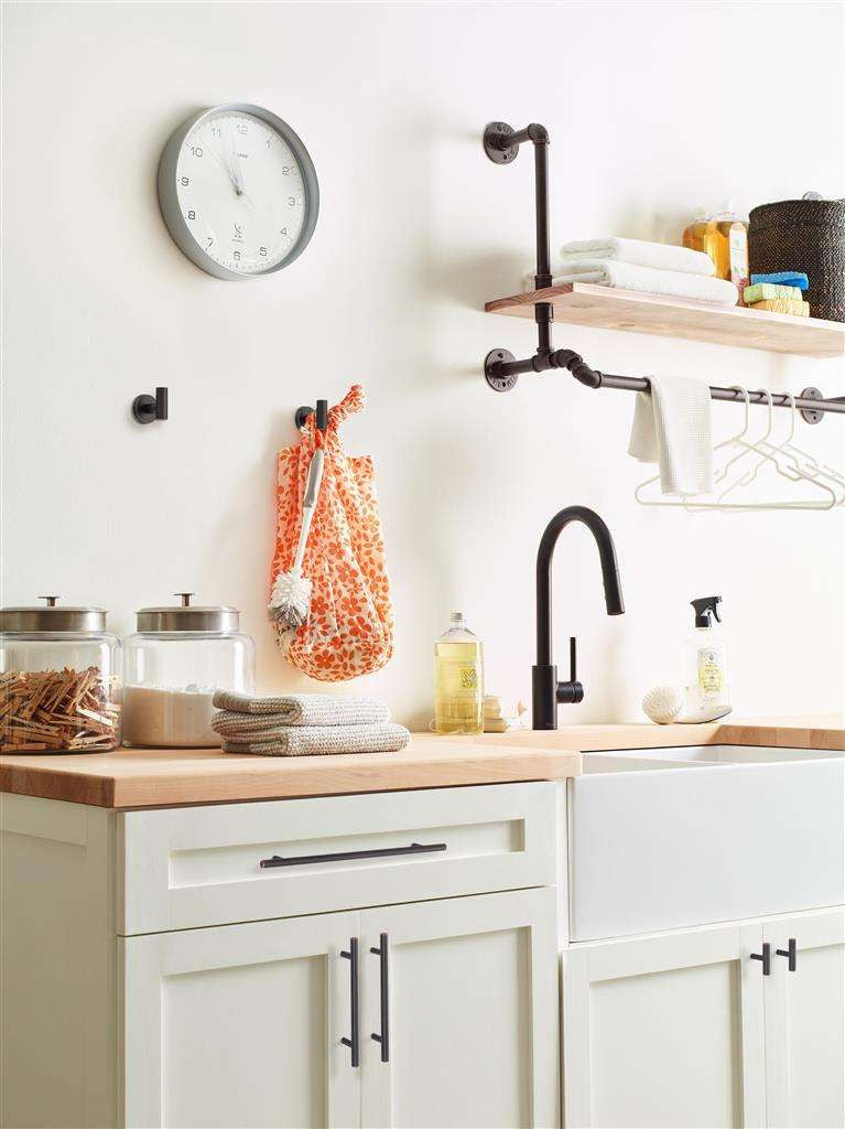 AMEROCK Bar Pulls 1-15/16" Length Cabinet T-Knob in Oil Rubbed Bronze BP19009ORB