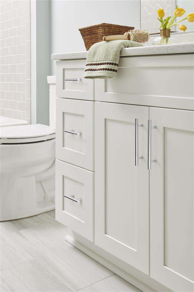 AMEROCK Bar Pulls Cabinet Handle in Polished Chrome