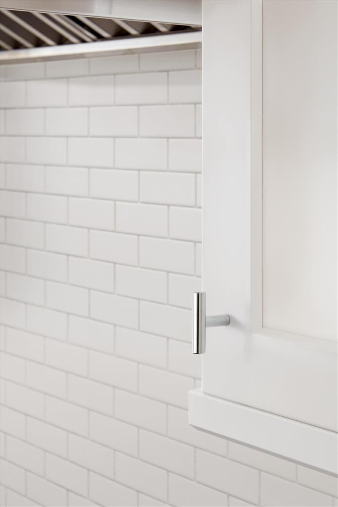 AMEROCK Bar Pulls 1-15/16" Length Cabinet T-Knob in Polished Chrome BP1900926