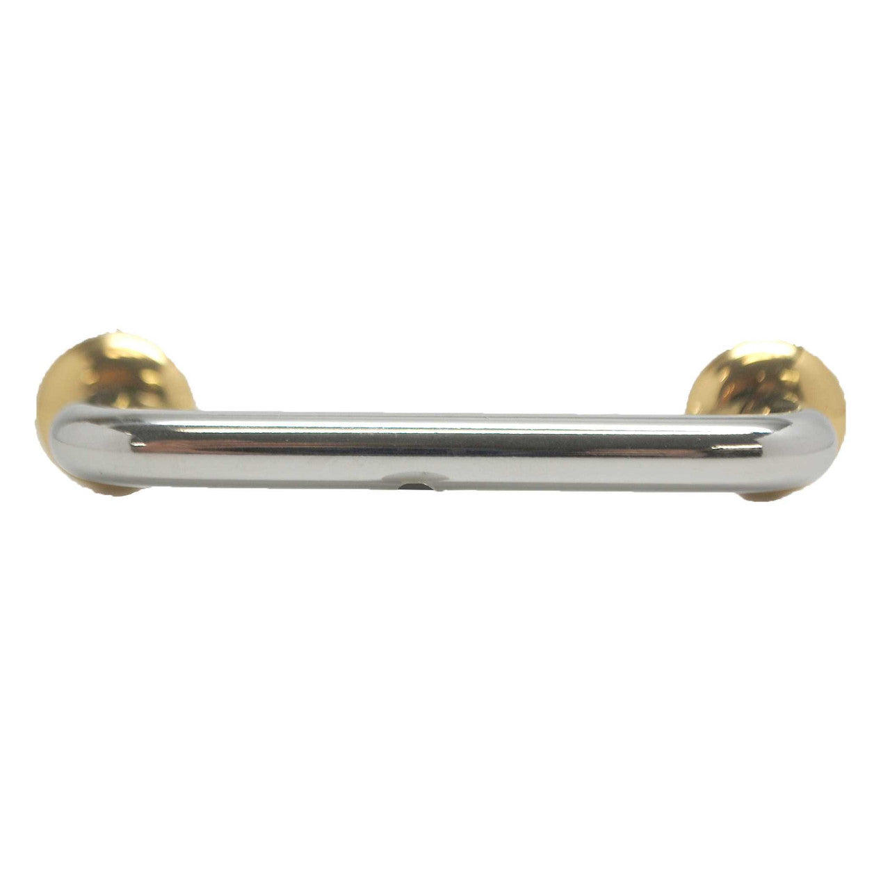 BERENSON 3" Center to Center Wire Cabinet Pull with Ridge Bases - Polished Chrome ZZ6143-226-P-5