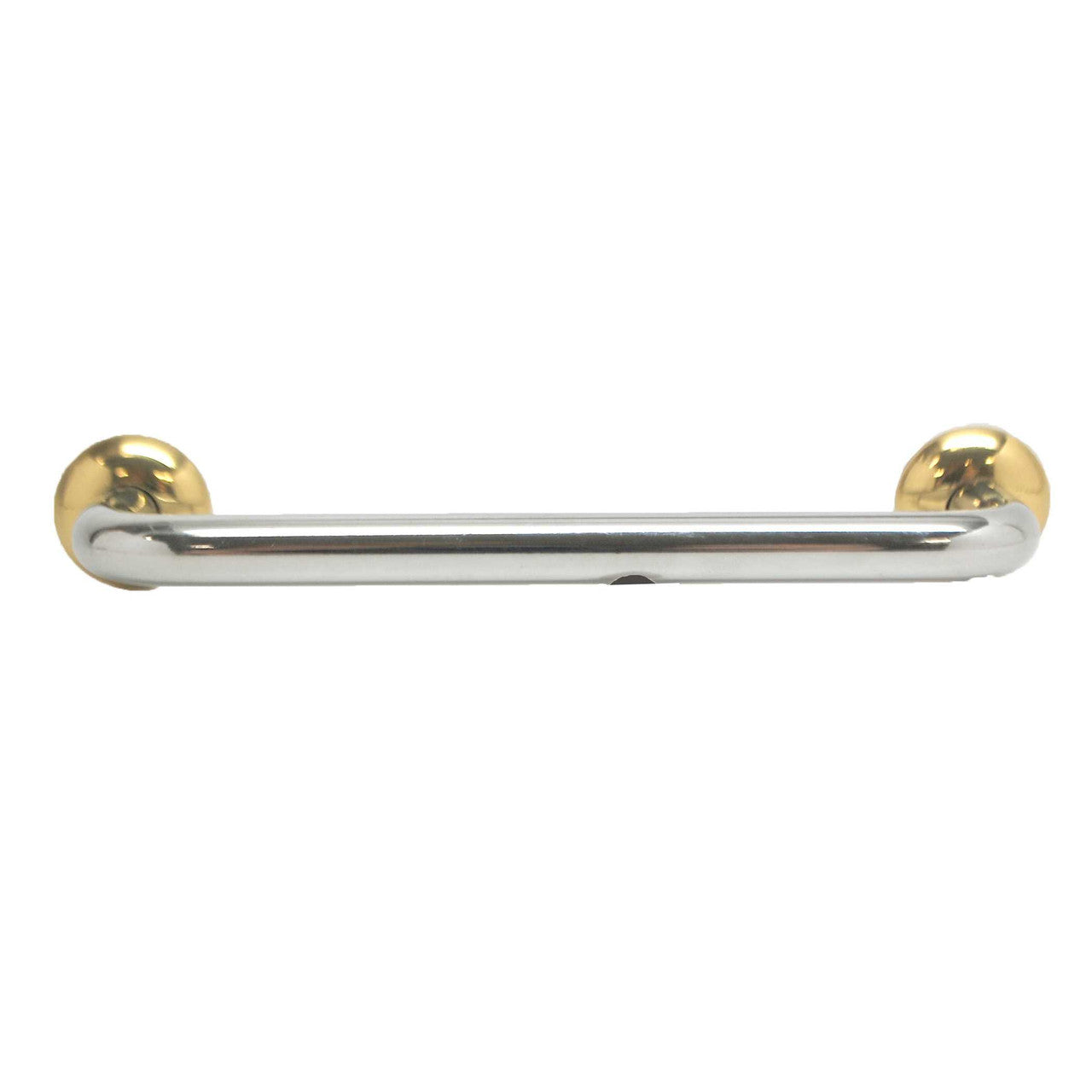 BERENSON 4" Center to Center Wire Cabinet Pull with Ridge Bases - Polished Chrome ZZ6140-226-P-5