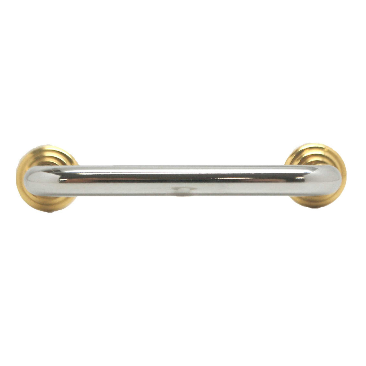 BERENSON 3" Center to Center Wire Cabinet Pull with Ridge Bases - Polished Chrome ZZ6143-226-P-9