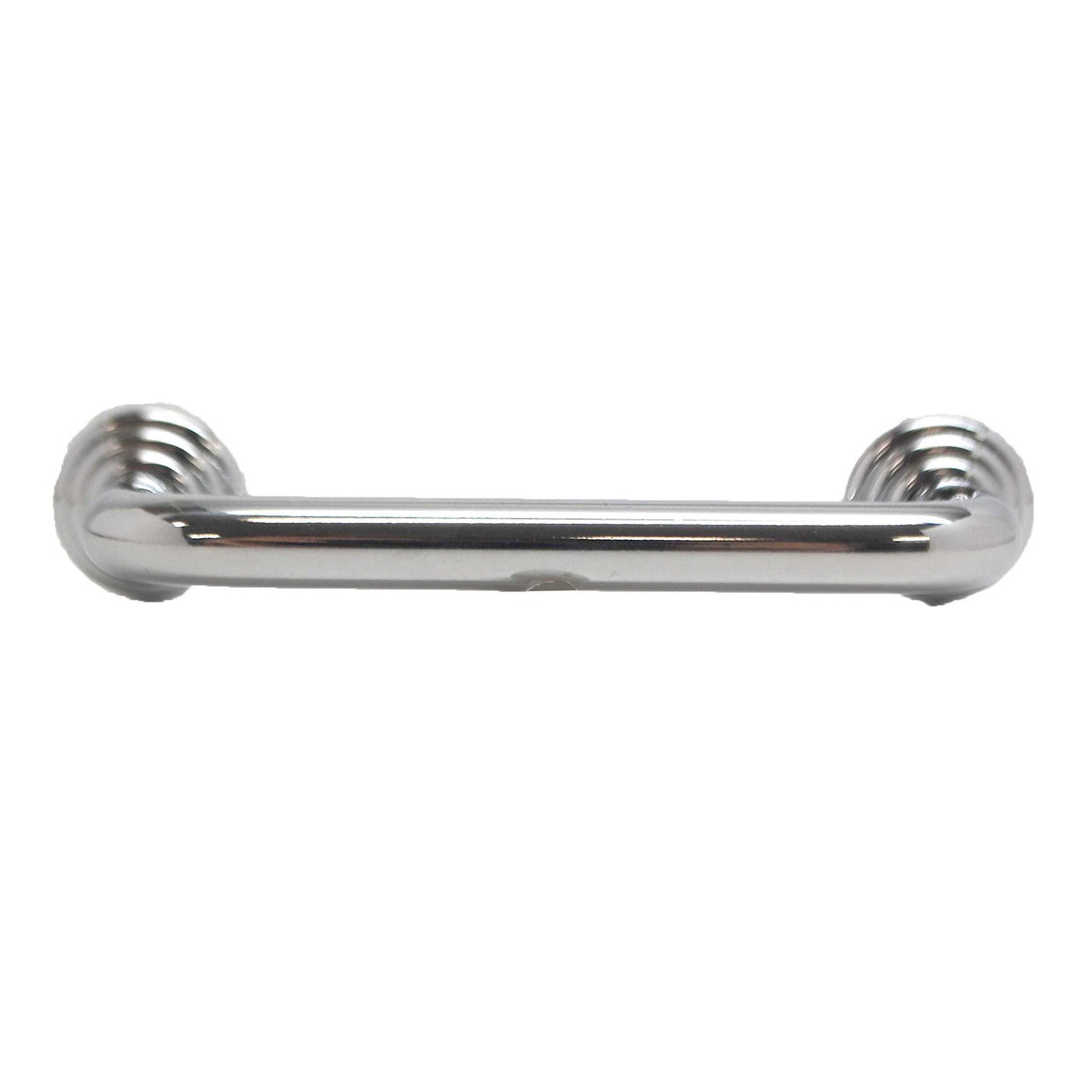 BERENSON 3" Center to Center Wire Cabinet Pull with Ridge Bases - Polished Chrome ZZ6143-226-P-10
