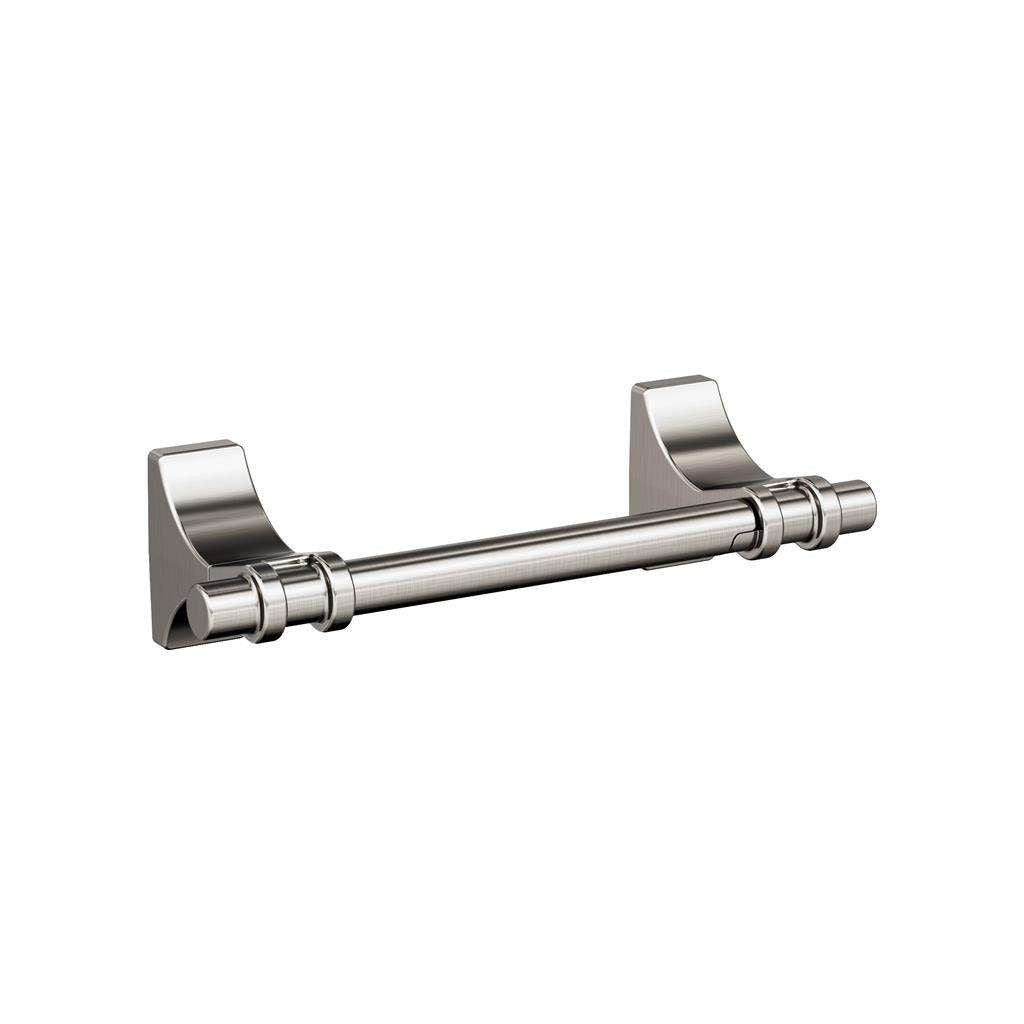Main View of a Satin Nickel Toilet Paper Holder from Amerock's Davenport Collection BH36051G10