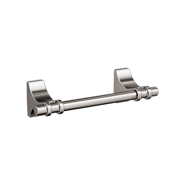 Main View of a Satin Nickel Toilet Paper Holder from Amerock's Davenport Collection BH36051G10
