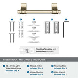 Golden Champagne Toilet Paper Holder from Amerock's Davenport Collection BH36051BBZ Hardware
