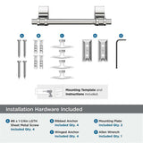 Polished Chrome Toilet Paper Holder from Amerock's Davenport Collection BH3605126 Hardware