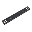Stone Harbor Arts and Crafts 3" Centers Rectangle Handle Backplate in Vintage Bronze 9414-11P