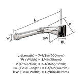 AMEROCK Revitalize Single Post Toilet Paper Holder in Polished Chrome BH3603126