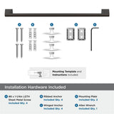 AMEROCK Blackrock Towel Bar in Oil Rubbed Bronze (+2 Sizes)