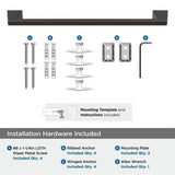 AMEROCK Blackrock Towel Bar in Oil Rubbed Bronze (+2 Sizes)