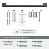 AMEROCK Blackrock Towel Bar in Matte Black (+2 Sizes)