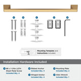 AMEROCK Blackrock Towel Bar in Champagne Bronze (+2 Sizes)