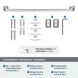 AMEROCK Revitalize Towel Bar in Polished Chrome 24 in BH3603426