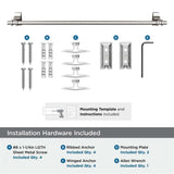 Satin Nickel 24" Towel Bar from Amerock's Davenport Collection BH36054G10 Hardware