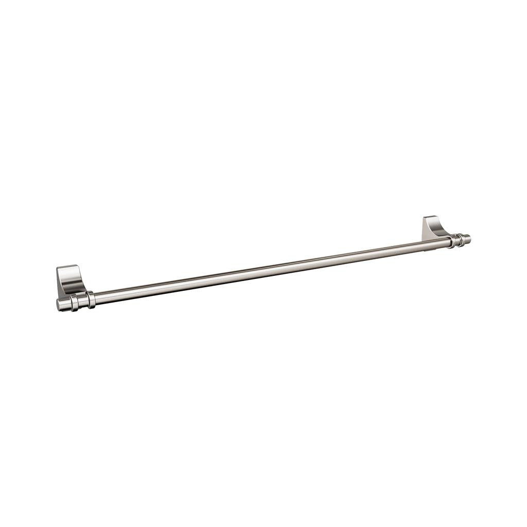 Main View of a Satin Nickel 24" Towel Bar from Amerock's Davenport Collection BH36054G10