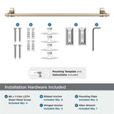 Golden Champagne 24" Towel Bar from Amerock's Davenport Collection BH36054BBZ Hardware