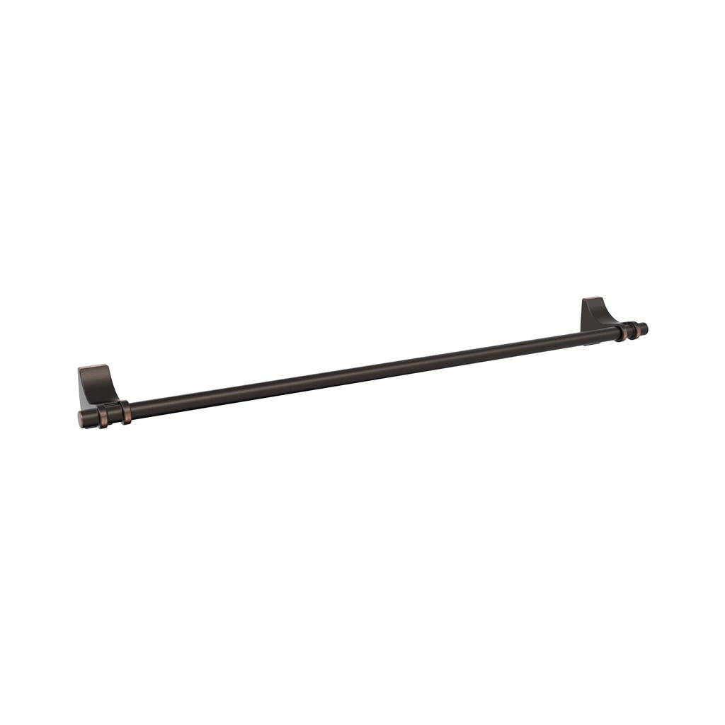 Main View of a Oil Rubbed Bronze 24" Towel Bar from Amerock's Davenport Collection BH36054ORB