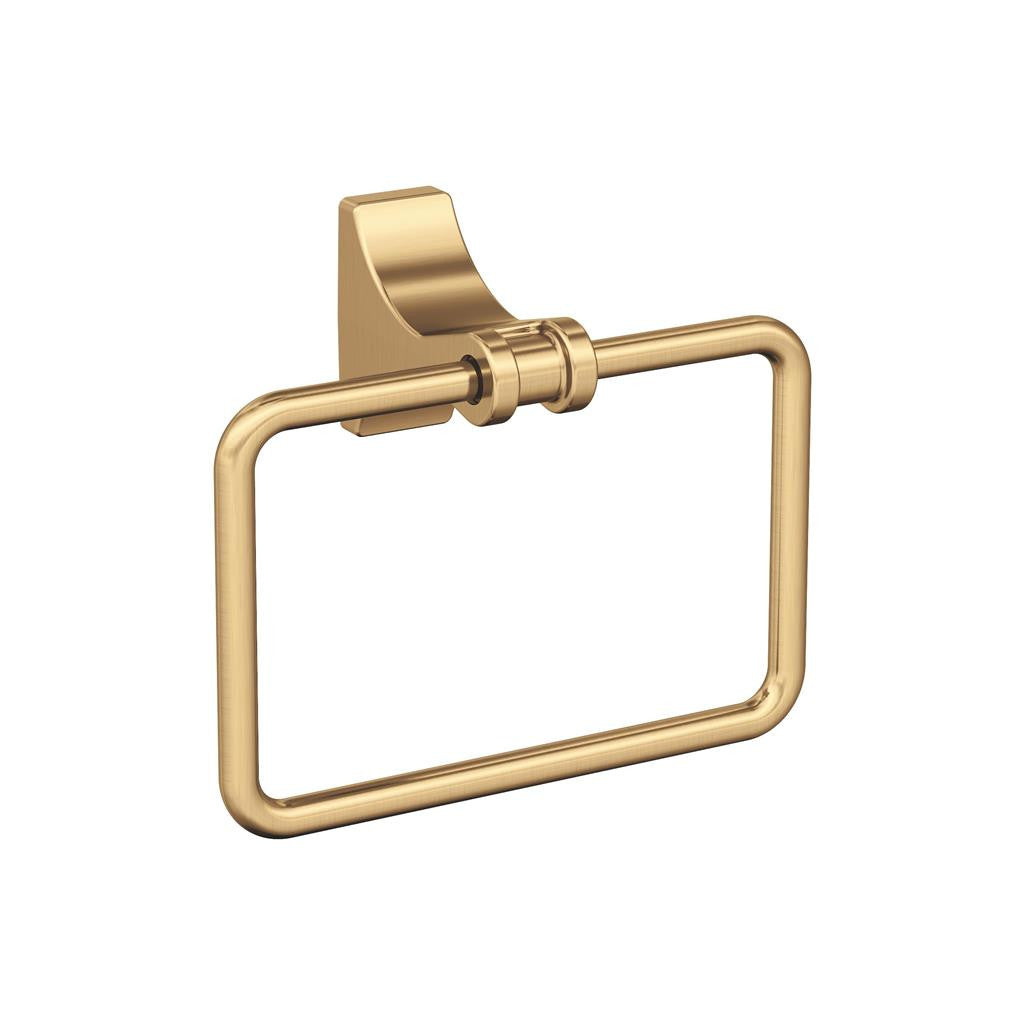Main View of a Champagne Bronze Towel Ring from Amerock's Davenport Collection BH36052CZ