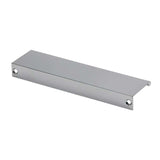 Back View of a Chrome 170mm Edge Pull from Amerfit Hardware P1001-170PC