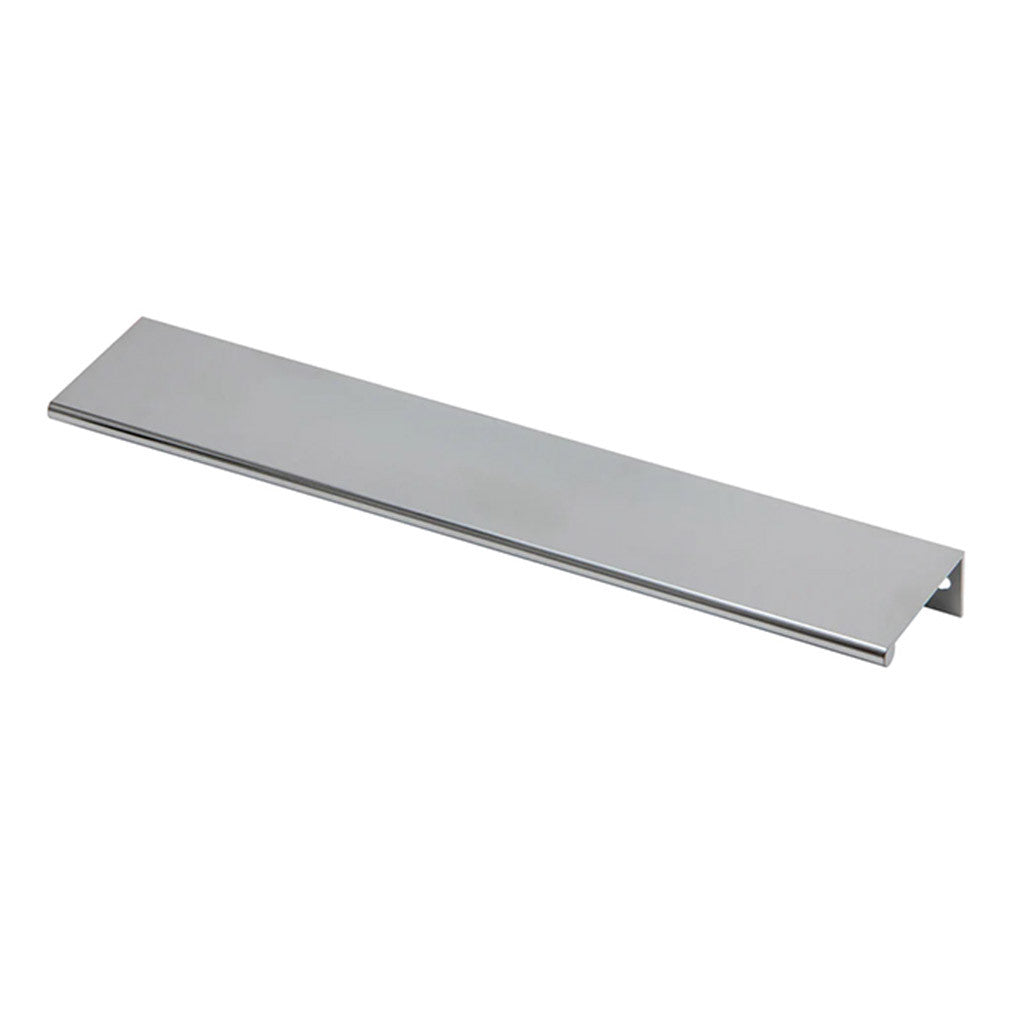 Main View of a Chrome 230mm Edge Pull from Amerfit Hardware P1001-230PC