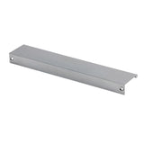 Back View of a Chrome 230mm Edge Pull from Amerfit Hardware P1001-230PC