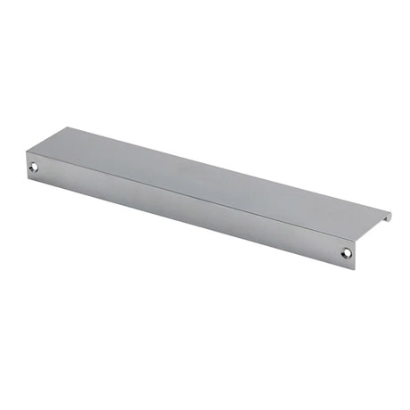 Back View of a Chrome 230mm Edge Pull from Amerfit Hardware P1001-230PC