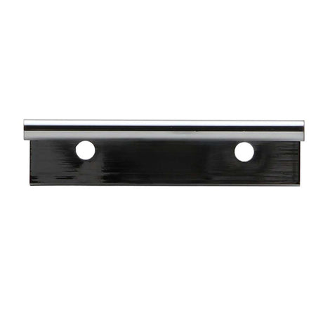 Front View of a Chrome 75mm Edge Pull from Amerfit Hardware P1001-75PC